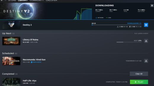 Steam Download Speed Drop to 0