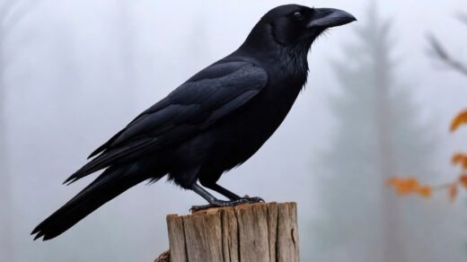 Why Crows Make Noise at Night