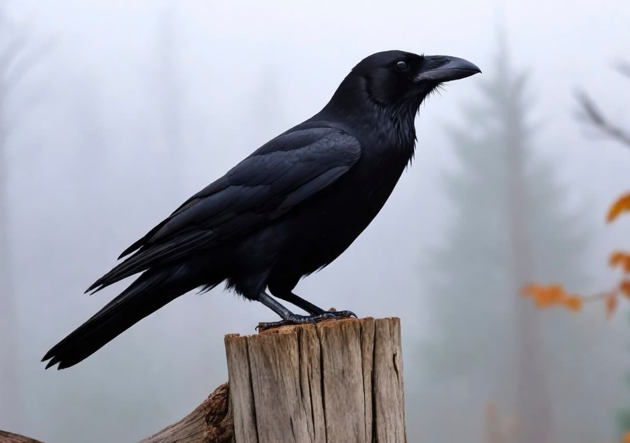 Why Crows Make Noise at Night